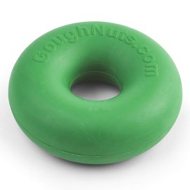 Goughnuts Indestructible Ring Durable Dog Chew Toy - Guaranteed for Life - Strong, Tough Rubber Chewing Toy for Large Breeds & Aggressive Power Chewers Like Pitbulls, German Shepherds, and Labs
