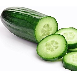 Grown in USA! 30+ Muncher Burpless Sweet Cucumber Seeds, Heirloom Non-GMO, Non-Bitter and Acid Free, Crispy and Sweet, Fragrant and Delicious, Cucumis sativus