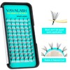VAVALASH Anime Butterfly-Wing Lash Extensions,Premade Manga Lashes 0.07 C/D Curl,