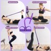 6-Tube Pedal Puller Resistance Rope,Foot Pedal Resistance Band,Yoga Elastic Exercise