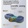 Memory Foam Cervical Pillow, Contour Design Relieves Neck Pain &