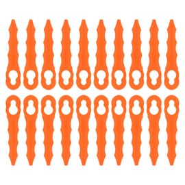 Rohacir 100 Pcs Plastic Blades for Stihl PolyCut 2-2 PolyCut 3-2 Weed Eater Head Fits FSA30 FSA45 FSA57 Trimmer