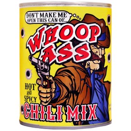 WHOOP Chili Seasoning Mix Meal Kit - 6 Oz. - Premium Gourmet Hot Habanero Pepper Chili Mix Kit with Chili Beans – Just Add Ground Beef or Turkey!