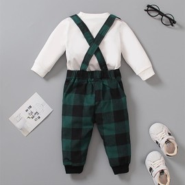 Kwatieh Sibling Clothing Set Dress Baby Size 74 Baby Clothes Newborn Top Long Baby Gift Boy 6 Months Boy Romper 56 LED Jumper Christmas Children Christmas Clothes Baby, Green