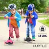 Hurtle Mini Kickboard Scooter for Kids – Height Adjustable 25-28