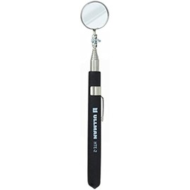 Ullman HTE-2 Glass High-Tech Telescoping Inspection Mirror, 1-1/4" Diameter,