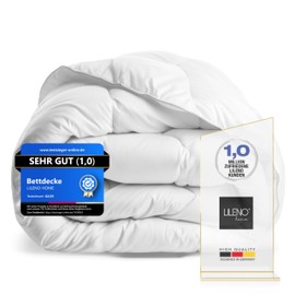 LILENO HOME Winter Duvet 155 x 220 cm [Pack of 2] - Warm Winter Duvet 155 x 220 cm for a Restful Sleep - Winter Bed Blanket 155 x 220 cm Boil-Proof up to 95°C - Allergy Sufferers Quilt