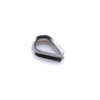 Stainless steel wire rope thimble eyelet marine grade A4 316