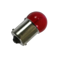 cyclingcolors 1x glühbirne 12V 21W BA15S rot motorrad moped roller auto