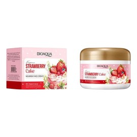 Crema Facial Strawberry Cake Bioaqua Momento De Aplicación Día/noche Tipo De Piel Todo Tipo De Piel