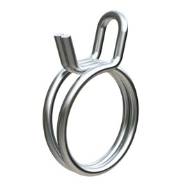 Parotec Galvanised Stopper for Snow Guard Pipe System for 30mm Pipes, Pipe Clamp for Blockage of Snow Protection Pipes, Pipe Clamp for Pipe Protection - Pack of 10