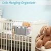 Loghot Bedside Caddy/Bedside Storage Bag Hanging Organizer for Bunk and