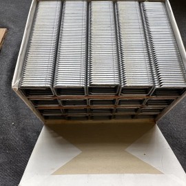 amel 3/4" Galvanized Coated Staples for H4 Hammer used in Bostitch SB7050 Qty 2000