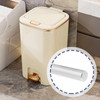 ECSiNG 2pcs 74x40x7.8mm Soft-Close Trash Can Damper Piston with Lid