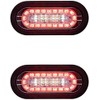 BA Products Qty. 2, 5626432-x2aa, COMBINATION 6 INCH LED CLEAR/RED,
