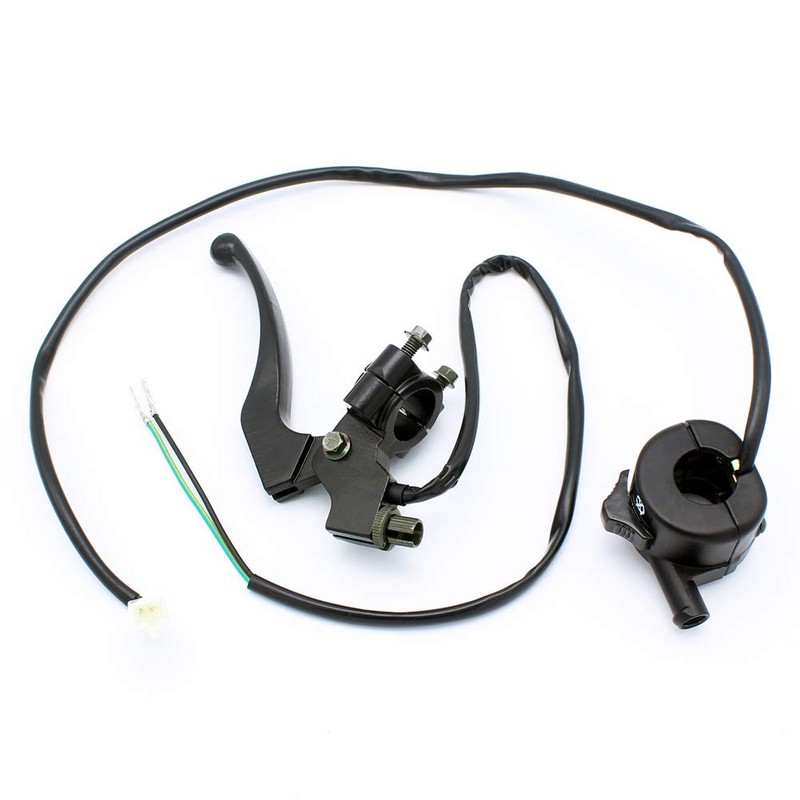 Yingshop Throttle Housing Start Kill Switch Right Handle Brake Lever