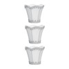 3Pcs Modern Lamp Shades E14 Candle Chandelier Lampshade Clip On