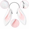 Plush Bunny Ears Hairband for Cosplay & Parties – Soft