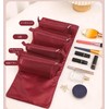 Travel Bag with Pouch, 4 Blocking, Large Capacity Carrying Bag