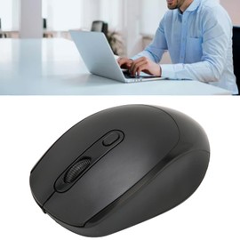 Seacanl Wireless Mouse, 10m Distance Laptop Mouse for Home for Travel for Office(black)