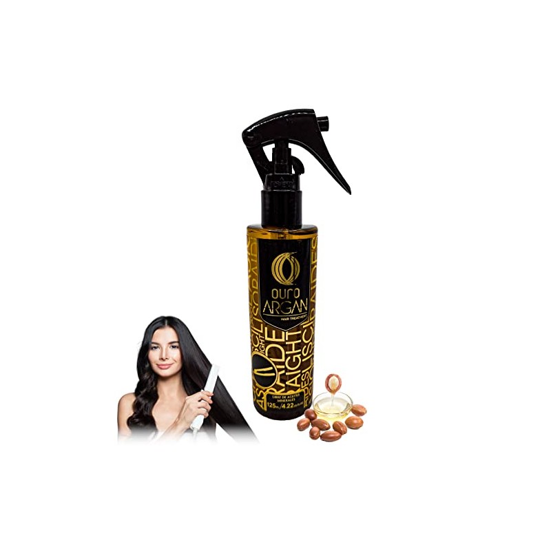 Termoprotector Capilar Aceite de Argán Planchado Express 125 ml Ouro