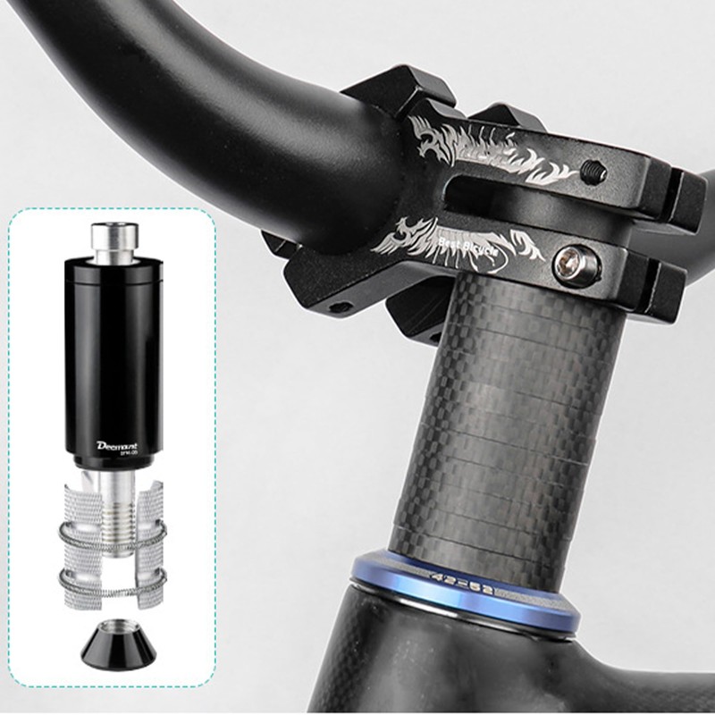 MAKELEN Bike Hidden Stem Riser Fork Stem Extender 55mm