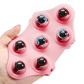 Full body magnetic ball massager lymph circulation trapezius muscle massage 2ea