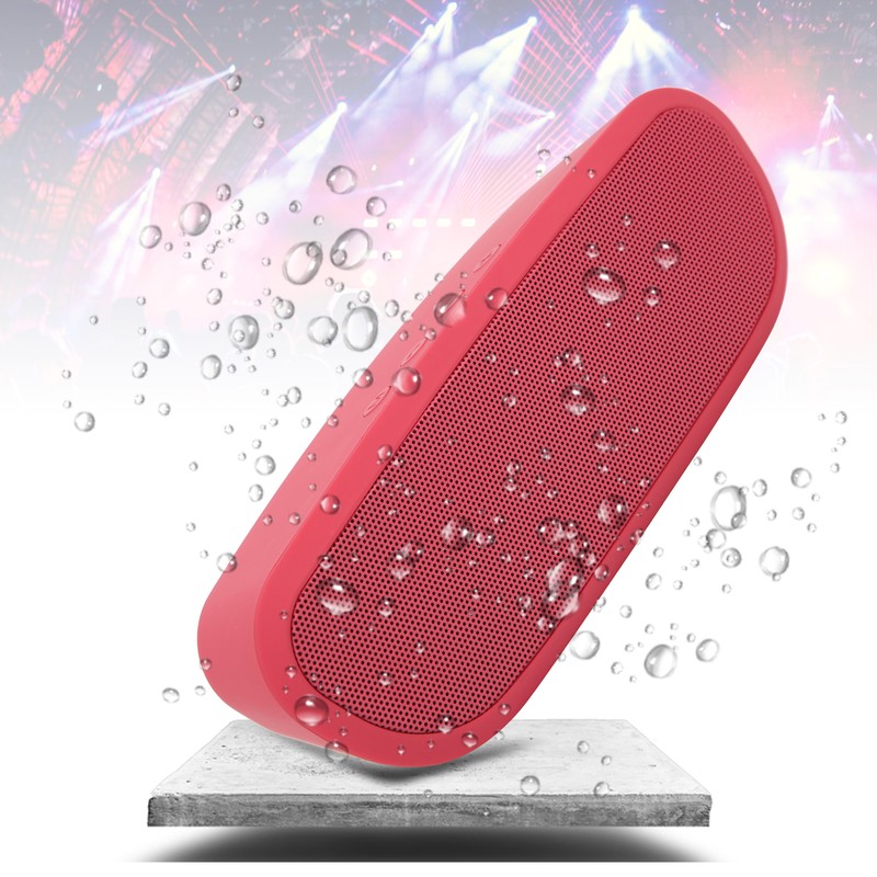 Wireless Bluetooth Speaker ABS IPX5 Waterproof Call Function with Builtin