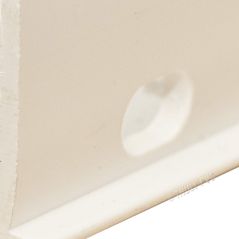 25mm SNAPA Polycarbonate End Closure Roof Sheet U-Profile Drip End