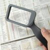 Carson HandHeld Series 2x Rectangular Handheld Magnifier with 6.5x Spot