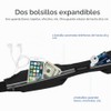MoKo - Cinturón deportivo para correr, bolsa doble para exteriores,