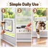 4-Way Lock Pet Door for Cats and Dogs – Weatherproof