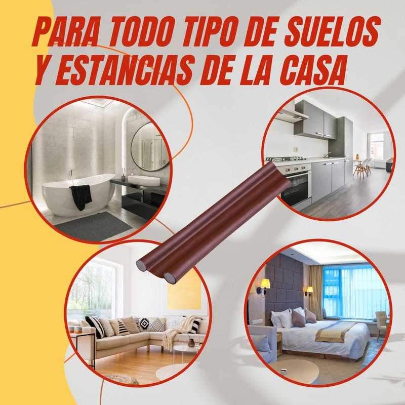 Draught Excluder for Doors - Insulating Door Seal Prevents Dust