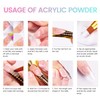 SULLMAR Acrylic Nail Kit Acrylic Nail Kit for Beginners with