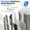 Touchless Automatic Liquid Soap Dispenser, Stainless Steel, Rechargeable
