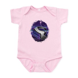 CafePress VR Headset Virtual Reality Gamer Gaming Body Suit Cute Infant Bodysuit Baby Romper Petal Pink