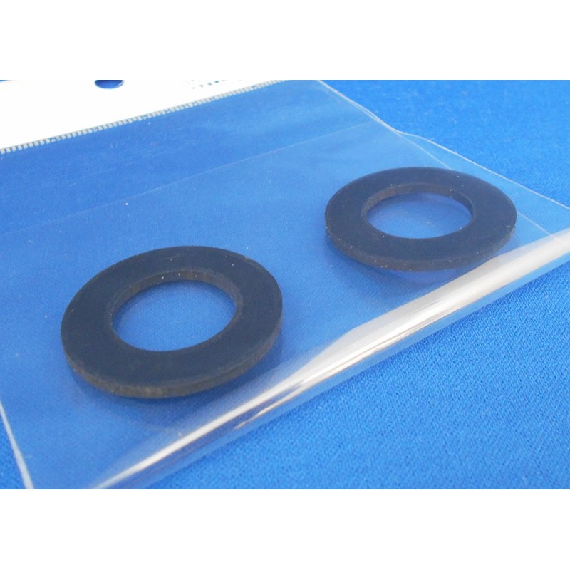 Flat Gasket CR Black 1.4 x 0.8 inches (35 x