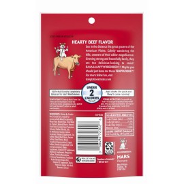 Temptations Hearty Beef 3 Oz. Cat Treat 798460 Temptations 798460 058496723026