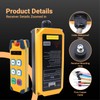 SIFAYUDG ECD-4S Crane Remote Control 4 Buttons Overhead Lifting Wireless