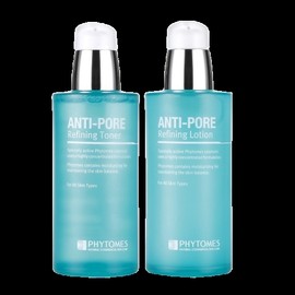 Phytomes Anti-Pore Refining 2-Piece Set Wrinkle Improvement Pore Management Basic Cosmetics Blackhead Trouble Care / 피토메스 안티 포어 리파이닝 2종 세트 주름개선 모공관리 기초화장품 블랙헤드 트러블케어