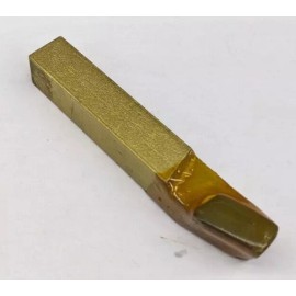 BL-6 Carbide Tipped Brazed Lathe Tool Bit GOLD RH 3/8" Square 2.5" Long