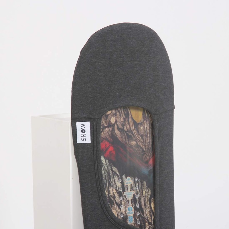 MONS Snowboard Knit Cover Sole Cover with Strap | Kids