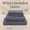 Utopia Bedding Queen Size Sheet Set – 4 Piece Bed