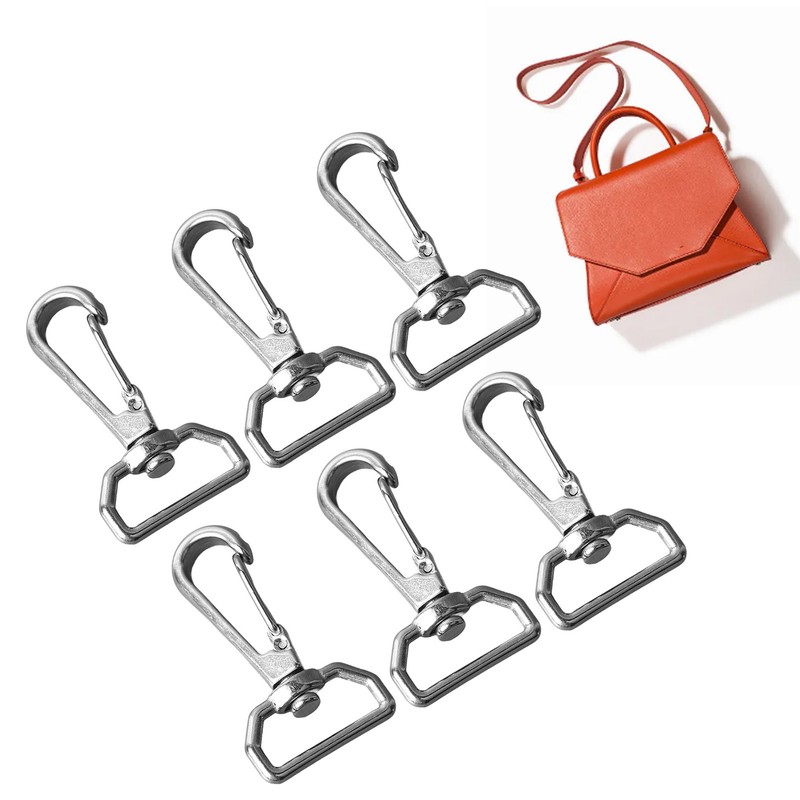 6pcs Webbing Belt Spring Hooks 316 Stainless Steel Universal D