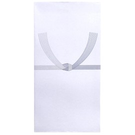 Suzuki Shikko Congratulatory Bag, Universal Type, Indigo Silver, 10 Sheets x 10 Packs