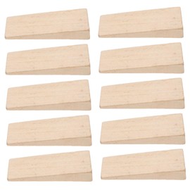 Milisten 10pcs Ax Handle Wedge Axe Handle Fixing Wedges Handle Repair Wedges Hammer Handle Wedge Wood Beige