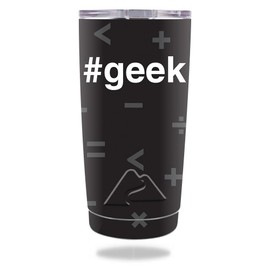 MightySkins Skin Compatible with Ozark Trail Tumbler 20 oz. – Geek | Protective, Durable, and Unique Vinyl Decal wrap Cover | Easy to Apply, Remove, and Change Styles | Made in The USA