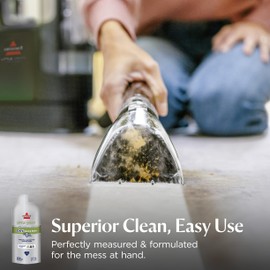 BISSELL Little Green Pro Oxy Spot & Stain Super Concentrate for Portable Deep Cleaners, Six 1-fl oz Single-Dose Pouches Included.