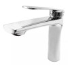 Bleu Llave Monomando Europeo Donatella Para Lavabo Latón Cromado