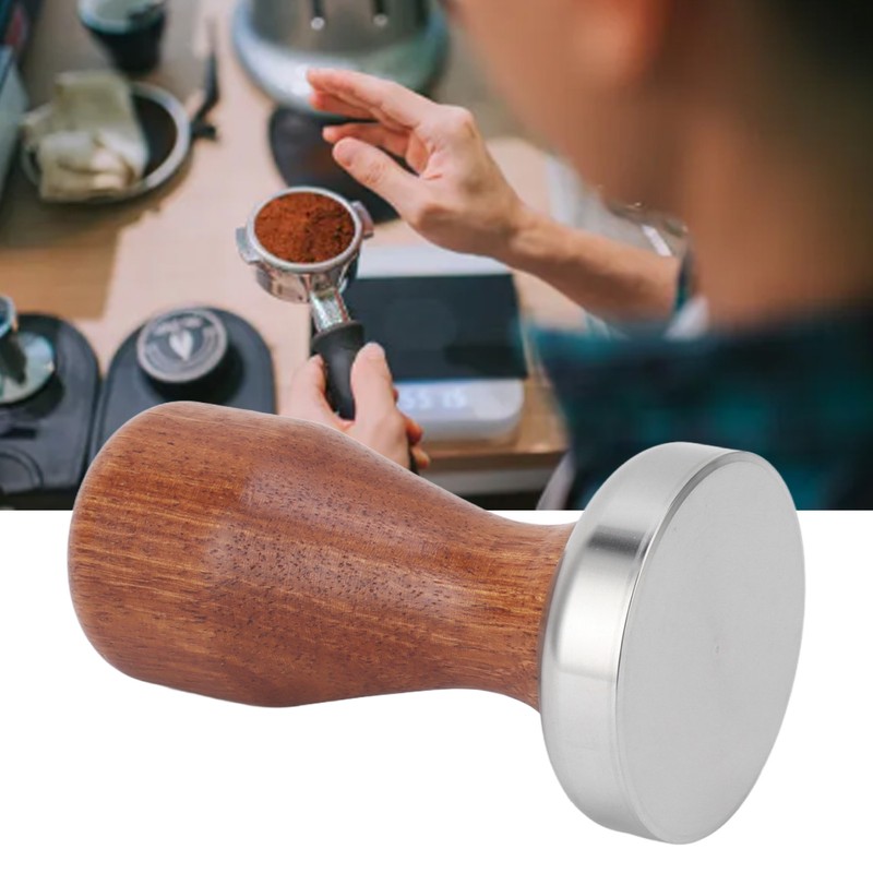 Coffee Tamper Multipurpose 304 Stainless Steel Flat Base Coffee Powder